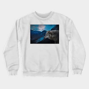 Wolf Mountain Crewneck Sweatshirt